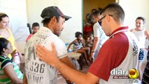 Associação dos Ciclistas de Cajazeiras entrega doação para família carente