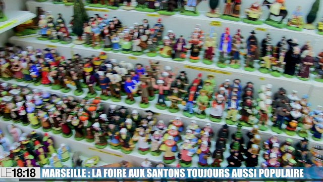 Le 18:18 - Foire aux santons à Marseille : découvrez les stars 2017 de la crèche provençale