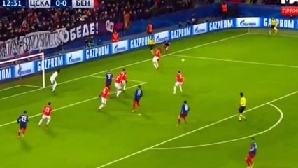 Georgi Shchennikov Goal HD - CSKA Moskva 1-0 Benfica - 22.11.2017