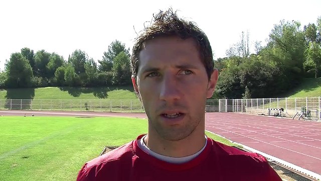 Aléxis Bertin milieu de terrain FC Martigues