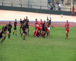 Le deuxième essai de la rencontre Martigues/Port de Bouc face à Bagnols sur Cèze.