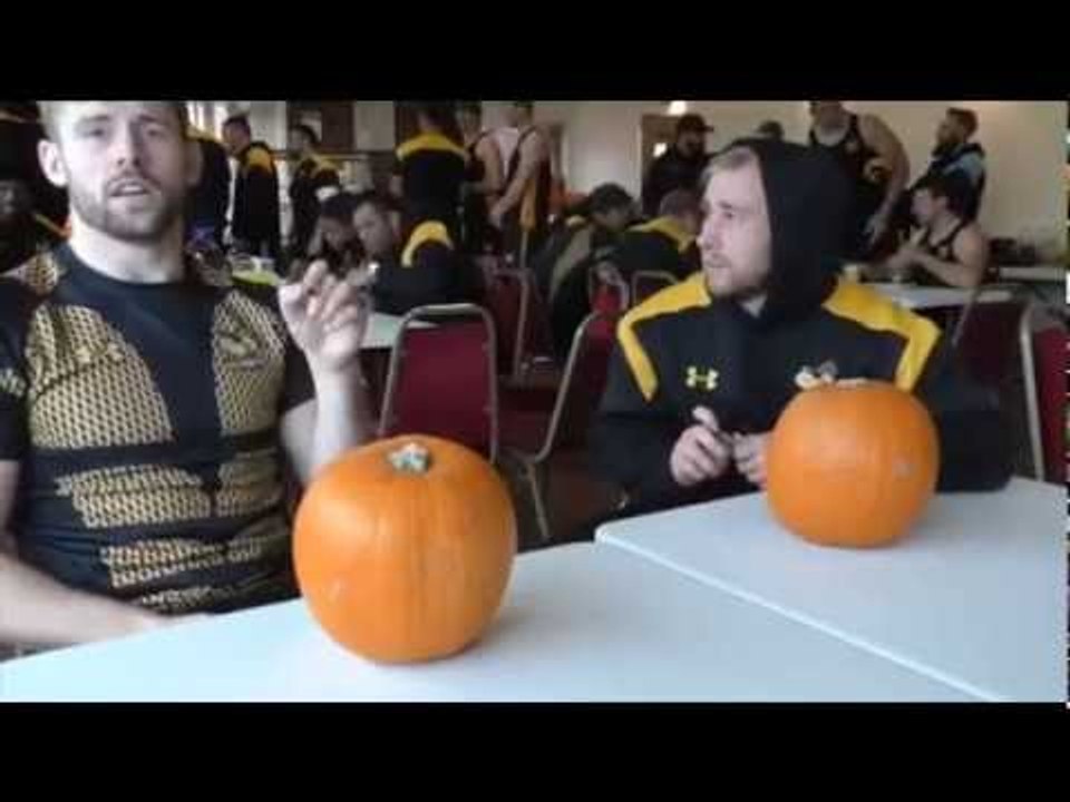 Daly and Robson get into the Halloween Spirit!