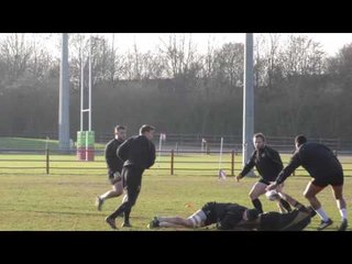 Kurtley Beale back in full training