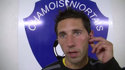 Le Martégal Alexis Bertin apres le revers à Niort