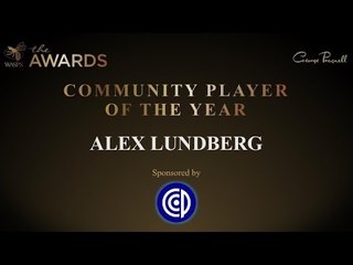 Alex Lundberg - Community Player of the Year 2016/17