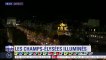 Lily-Rose Depp illumine les Champs-Élysées à Paris