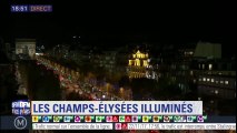 Le spectaculaire feu d artifice du 14-juillet illumine la tour eiffel et le champs de mars à paris