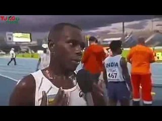 Rwandan athlete shocks internet with his English
