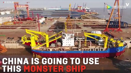 A Monster Chinese Ship Is Building Islands, But Who Owns Them?