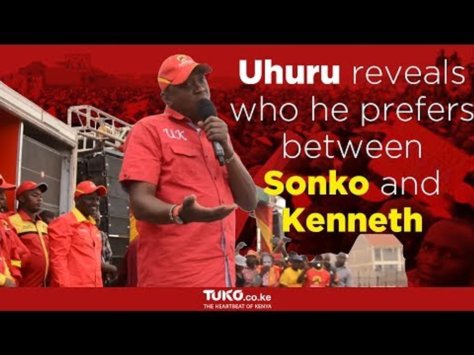 Uhuru reveals who he prefers between Sonko and Kenneth