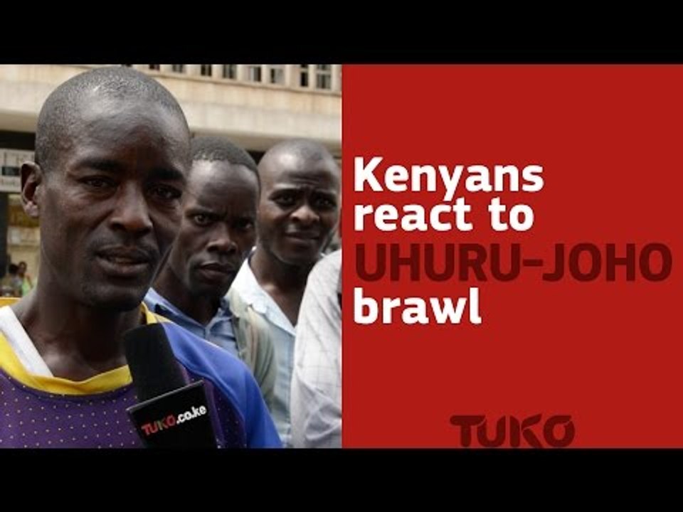Kenyans react to brawl between Uhuru and Joho