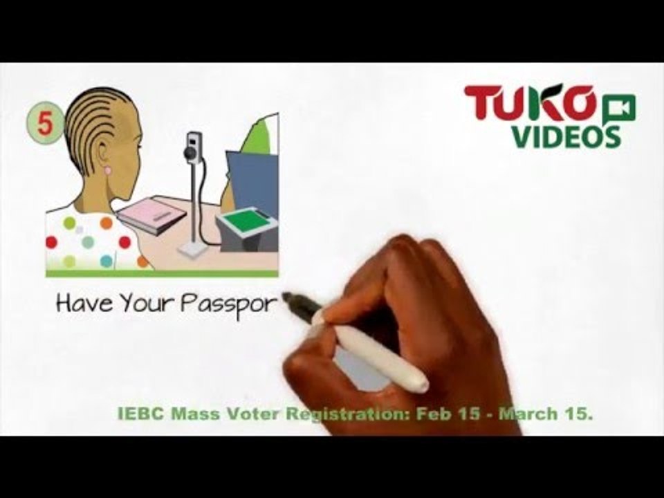 How biometric voter registration process works - IEBC