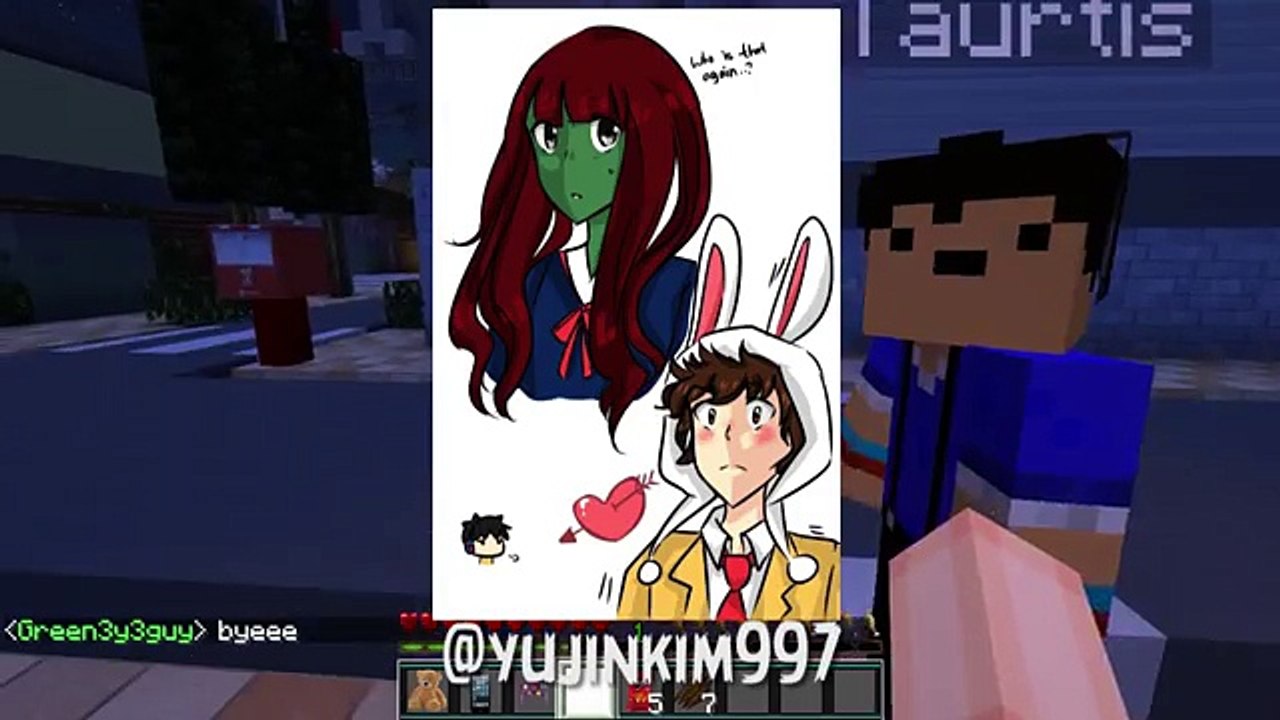 Yandere High School - CROSS DRESSING! (Minecraft Roleplay) #24