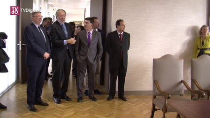 Inauguració de la seu central de Caixa Ontinyent