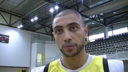 L'ailier Fosséen Karim Atamna avant la venue de Bourg en Bresse