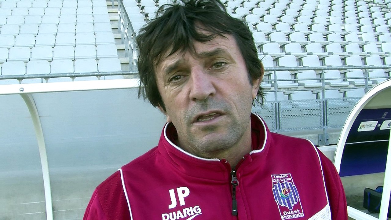 L'entraineur du FC Istres José Pasqualetti