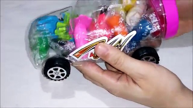 العاب صلصال : صلصال بداخل سيارة : العاب بنات و أولاد : العاب الطين للاطفال : العاب عبير