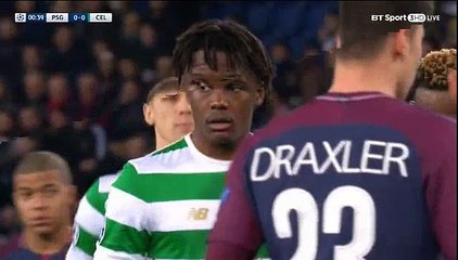 Paris SG 0 - 1 Celtic 22/11/2017  Moussa Dembele Super Goal 2' Champions League HD Full Screen .