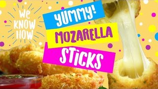 How to make mouthwatering mozzarella sticks