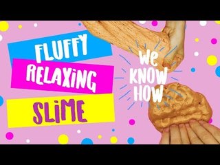 DIY How to make fluffy slime with beads. Very easy recipe!