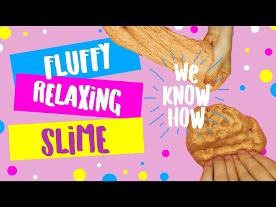 DIY How to make fluffy slime with beads. Very easy recipe!