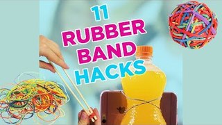 Cool hacks with rubber bands!