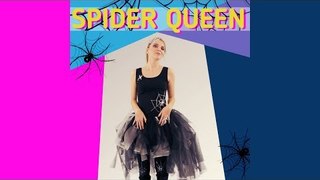 DIY Halloween Spider Queen costume