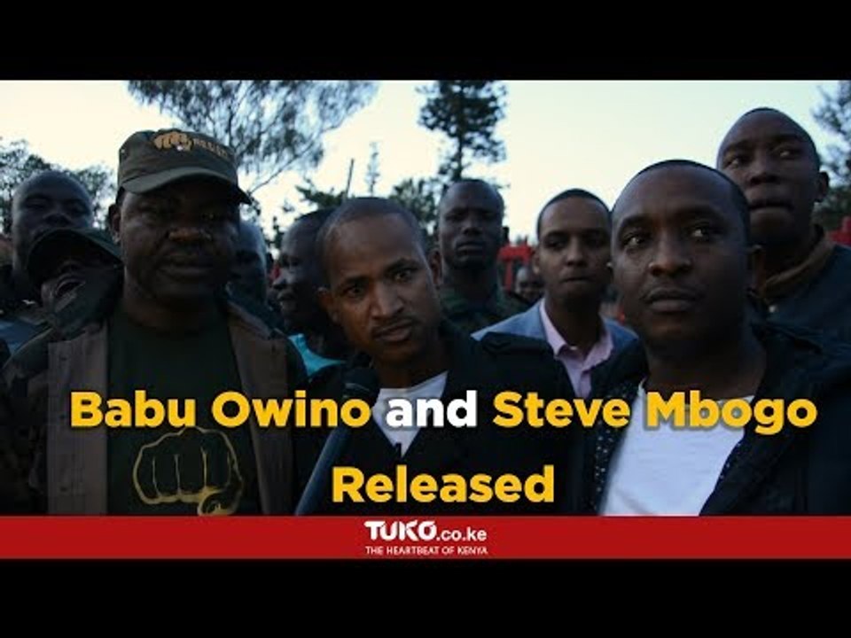 Detained for not wearing motorbike gears: Hon Babu Owino​,Hon Steve Mbogo and TJ Kajwang'