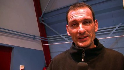 L'entraîneur Martégal Serge Laurain avant le déplacement à Mougins