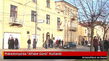Makedonya'da "Alfabe Günü" Kutlandı