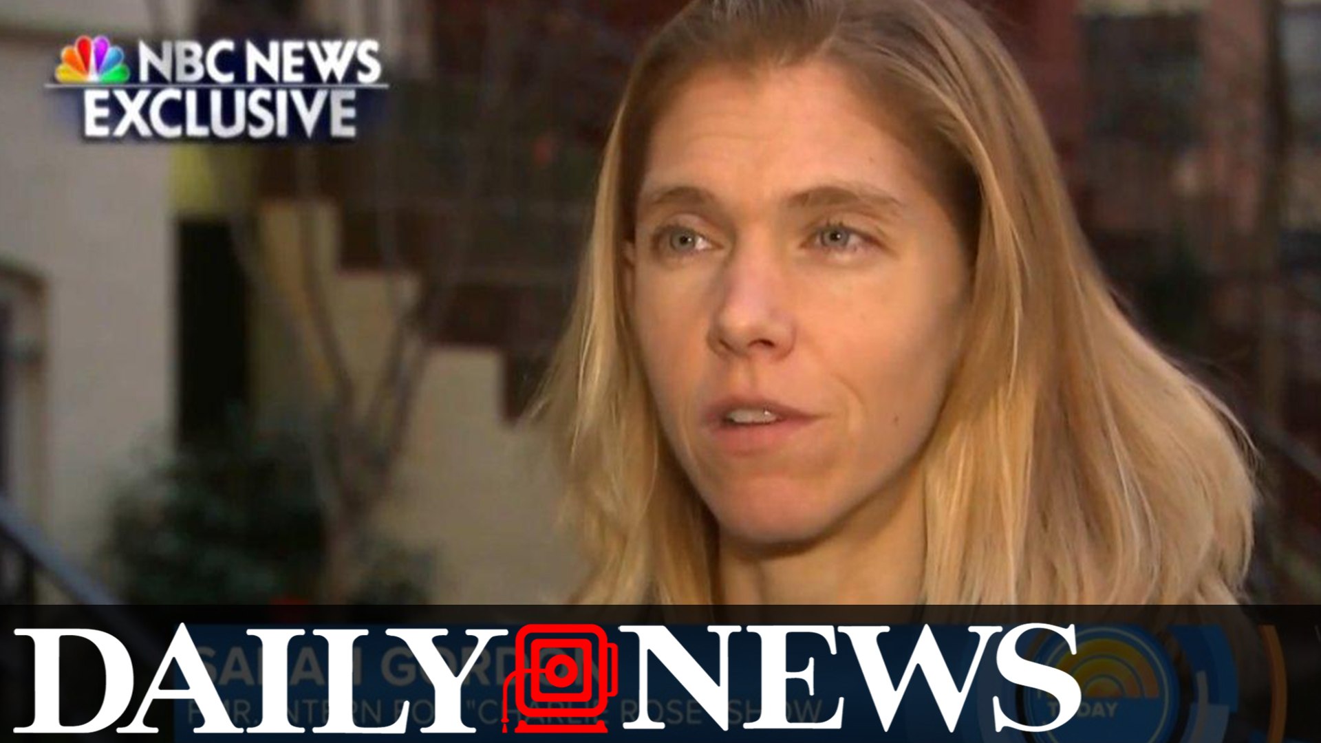 ⁣Former Charlie Rose intern says he made her watch sex scene