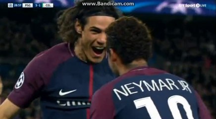 E.Cavani Goal HD - Paris SG 3 - 1 Celtic 22.11.2017