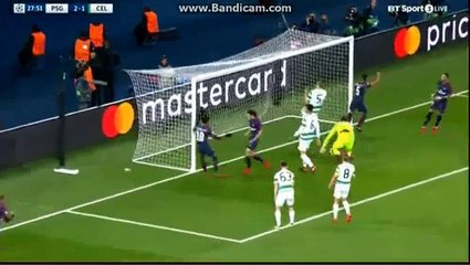 But Cavani PSG 3-1 Celtic 22.11.2017