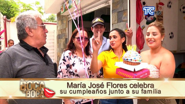 María José Flores está de cumpleaños