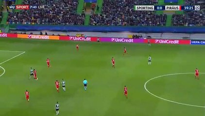 Bas Dost Goal HD - Sporting 1-0	Olympiakos Piraeus 22.11.20