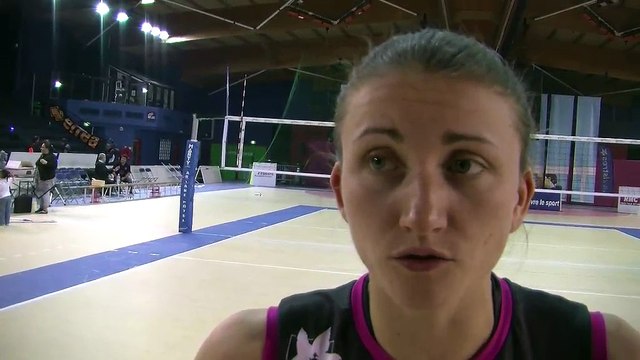 l'analyse du match par Marielle Bousquet libéro de la formation Istréenne et des bleues