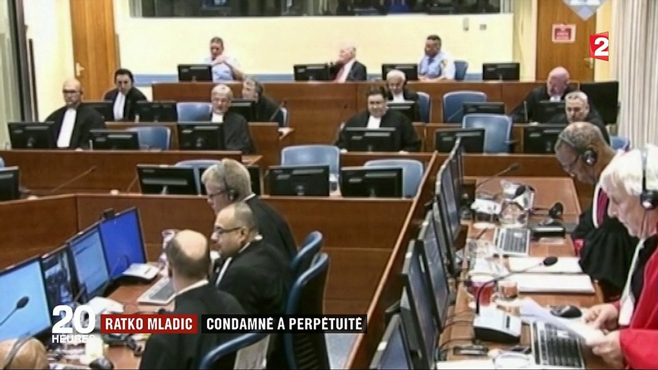 Condamnation de Ratko Mladic : le "Boucher des Balkans" crie sa colère