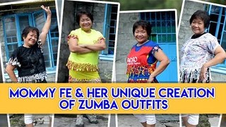 Talented mom creates Zumba outfits out of pre-loved items