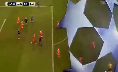 Sofiane Hanni Goal Anderlecht 1-1 Bayern Munich