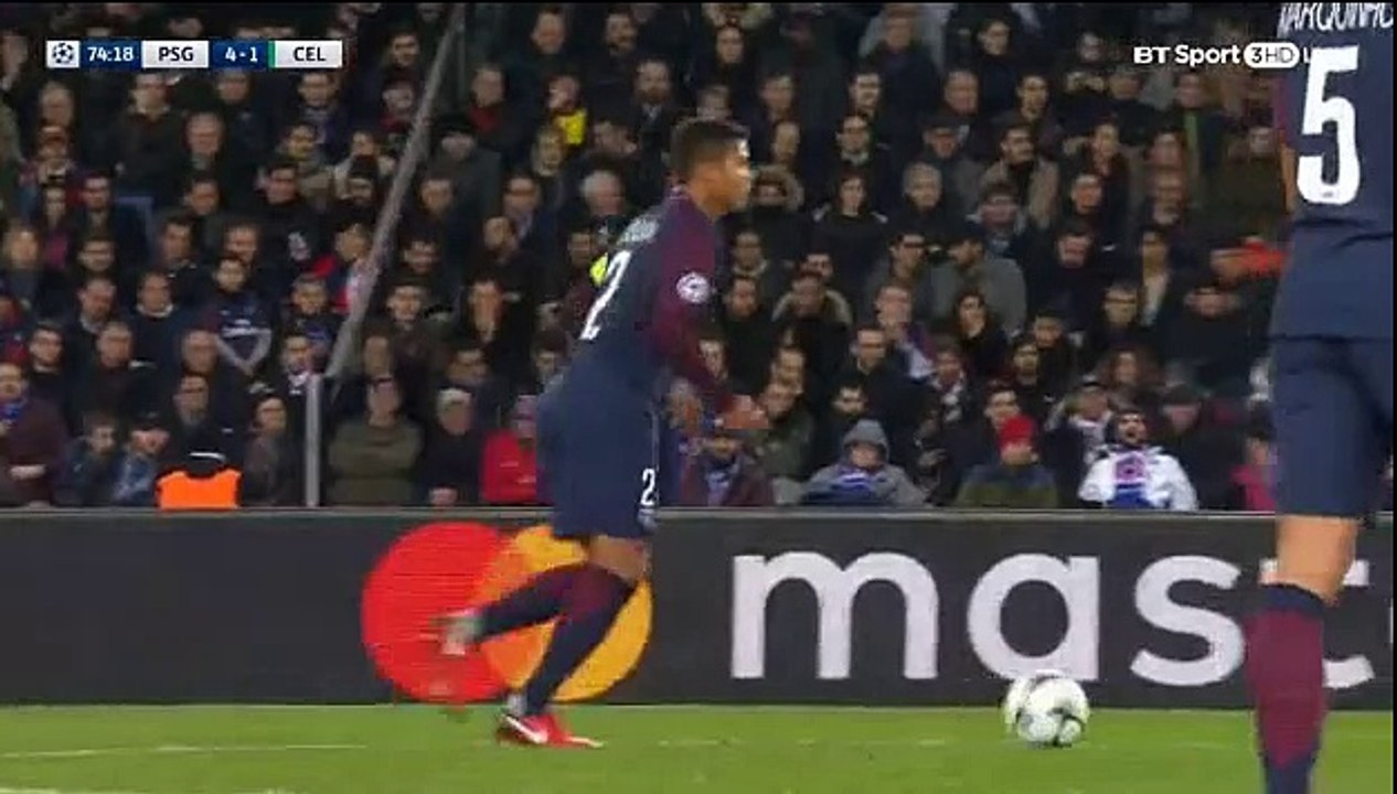 Paris SG 5 - 1 Celtic 22/11/2017 Marco Verratti Super Goal 75' Champions League HD Full Screen .