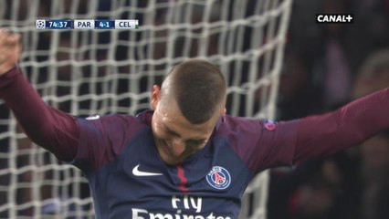 Champions League - PSG / CELTIC FC - Même Marco Verratti y va de son but !