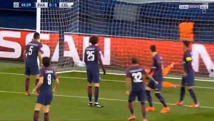 أهداف مبارة بَاريس سَان جَيرمان و سَلِتيك (4-1)- تعليق عربي -شاشة كاملة -شوط اول -