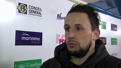 Denis Stinat le défenseur du FC Martigues