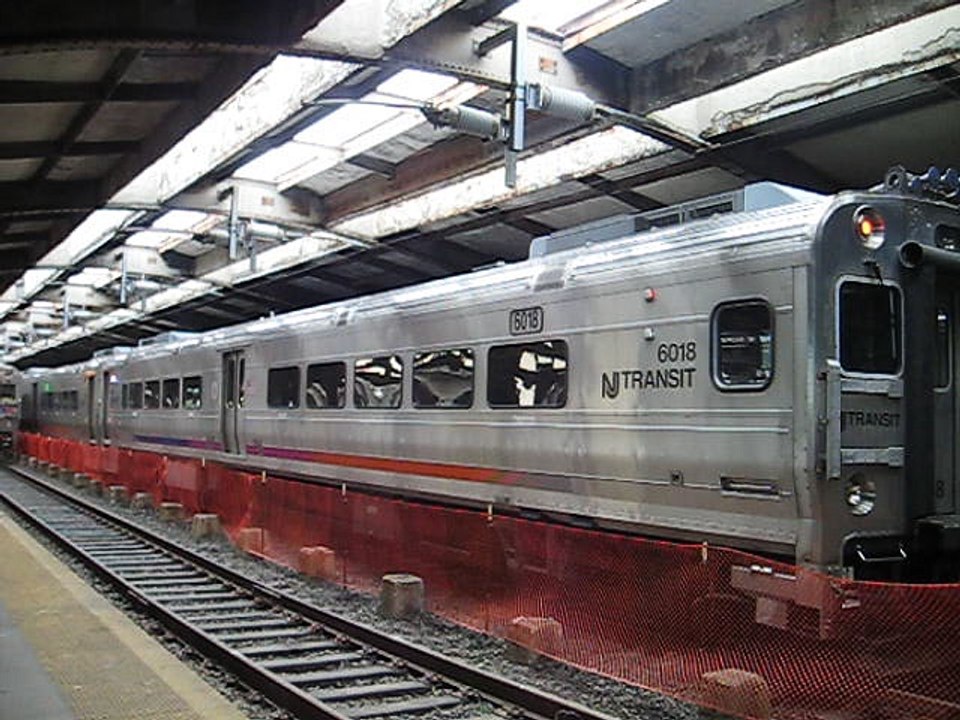 Metro-North Railroad/New Jersey Transit train at Secaucus Junction