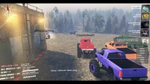 Spintires Florida Mud Truck Trailing! MP