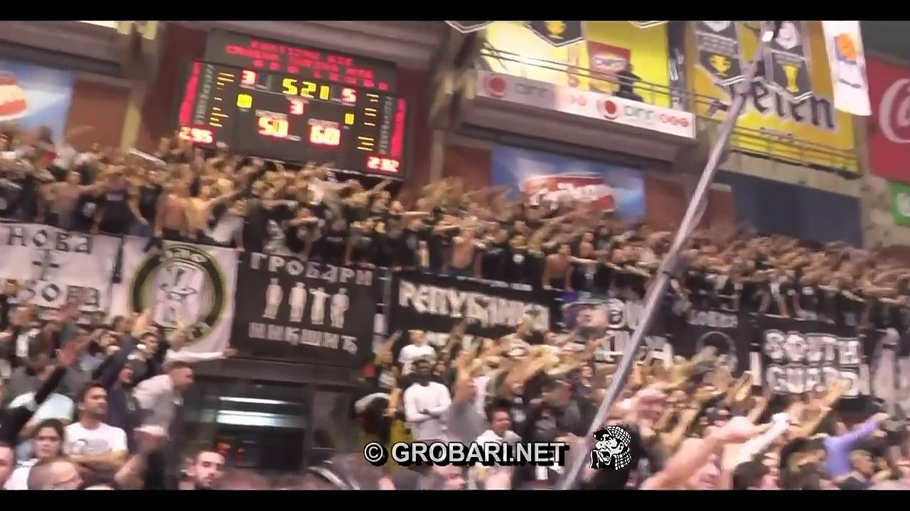 "Šta Grobari rade kada ne ide !?" | Partizan - zvezda /FMP, 06.11.2017.