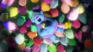 Branch enjoys in embrace of DJ Suki, Poppy & others - TROLLS Movie Coloring Book COMPILATION No. 5