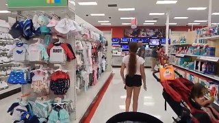 Reborn Baby Twins First Outing To Target In New Stroller Travel System!