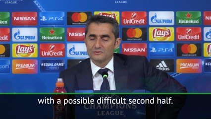 Télécharger la video: Valverde defends benching Messi decision