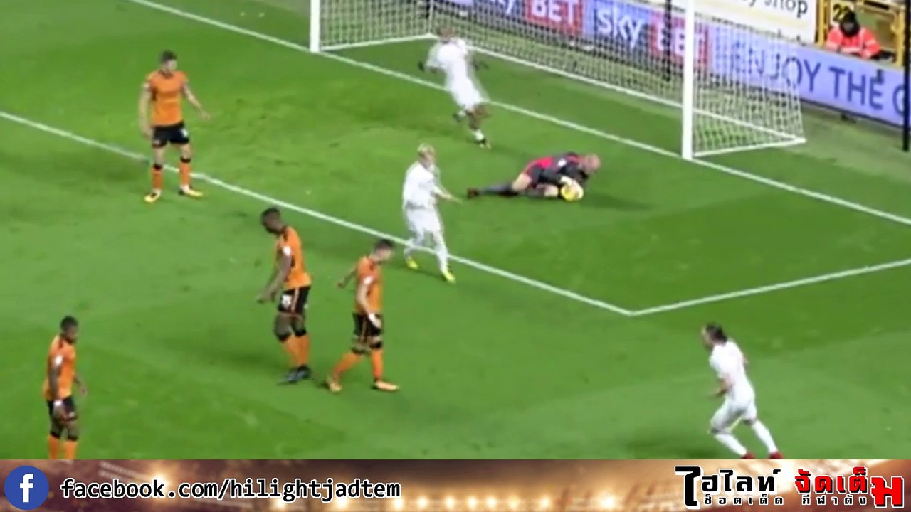 แชมเปี้ยนชิพอังกฤษ-วูล์ฟแฮมป์ตัน พบ ลีดส์ ยูไนเต็ด 4 - 1
